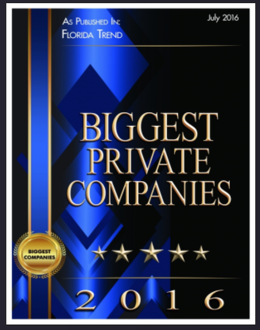 Cover for CertiPay on Florida Trend's Biggest Private Companies List